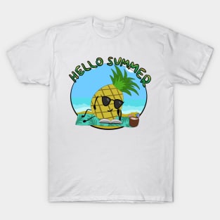 Pineapple At Sea T-Shirt